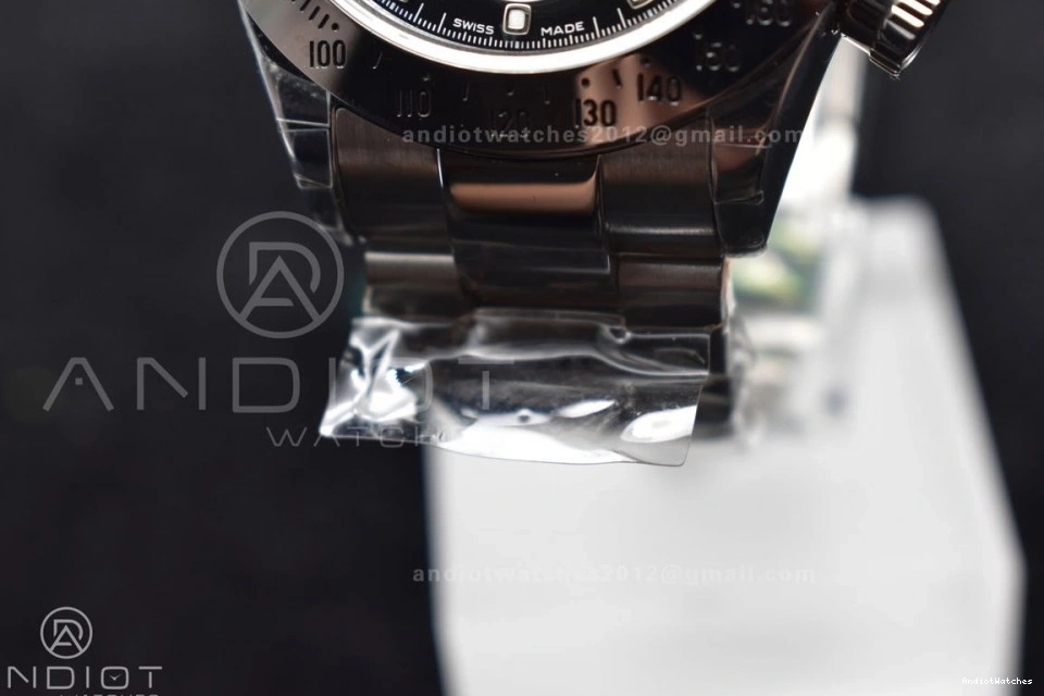 Daytona WF 1:1 Resilient Black Diamonds Edition A SS Best 116509 Dial 752 Bracelet on 0809